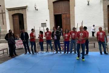 Los Llanos celebra el día grande de sus fiestas (Foto TA)